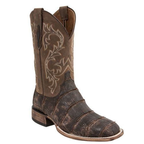 Lucchese Men's Classy Crocodile, Caiman and Alligator Cowboy Boots