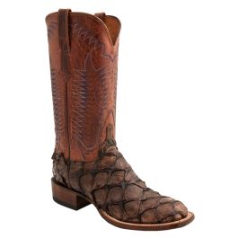 lucchese fish skin boots