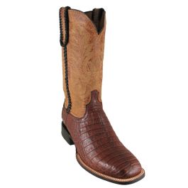 Lucchese caiman tail boots square toe best sale