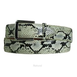 Bronco Genuine Python Belt