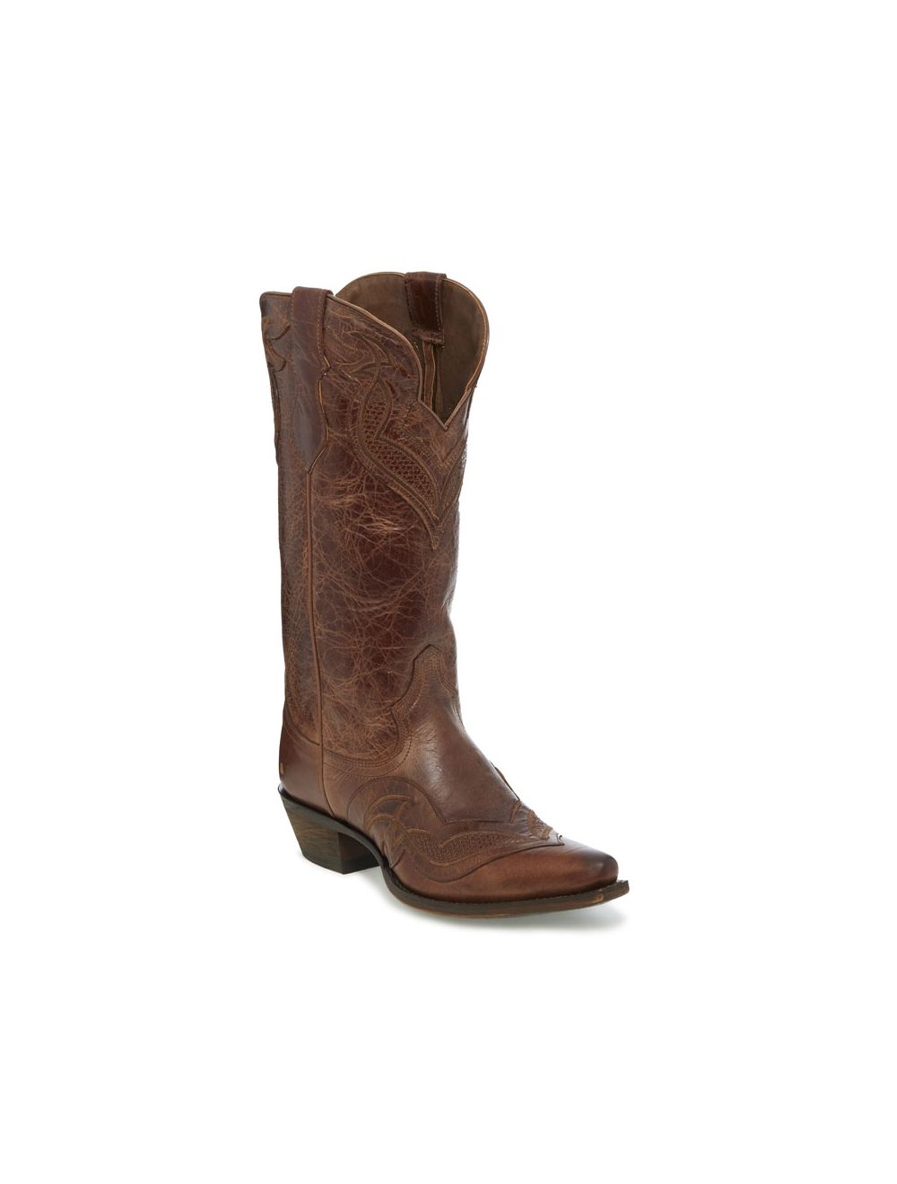 Justin women's brown cowboy boots hotsell