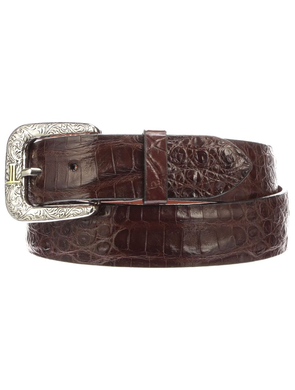 Lucchese Men's Sienna Belly Caiman Crocodile 1 1/2