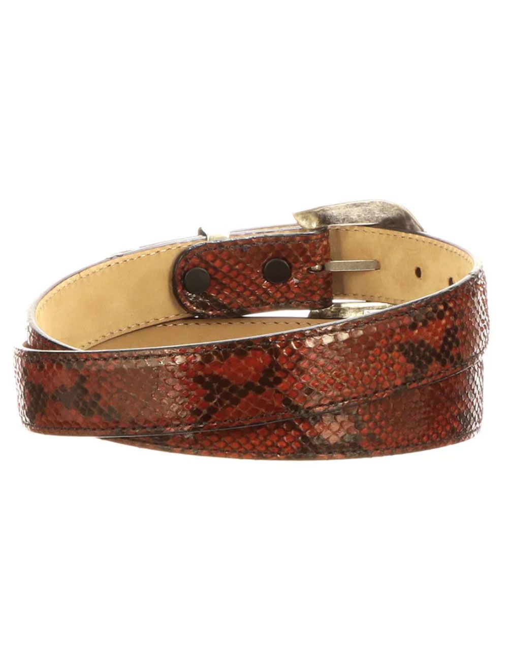 Lucchese Women s Cognac Python Belt